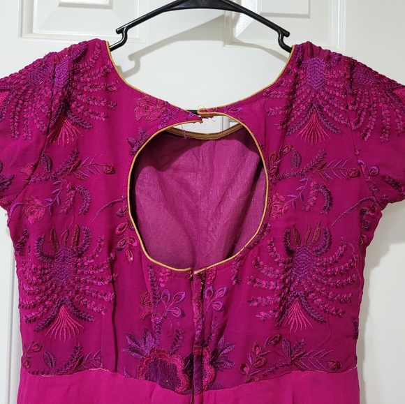 Georgette long dress - Picture 5 of 6